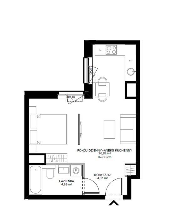 Zloty Lotos-Srodmiescie Z Darmowym Parkingiem Apartment Gdansk Bagian luar foto